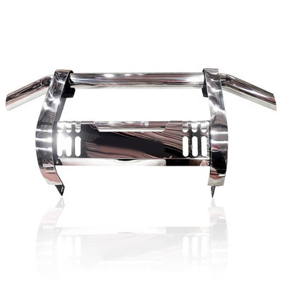 New Easy Car หน้ารถยนต์ สแตนเลส แบมเปอร์ด้านหน้า Bull Bar พร้อมไฟ Led สําหรับ toyota Hilux Vigo Revo Rocco Nissan NP300 Navara Isuzu Mitsubishi Volkswagen Ford F150 Raptor Ranger