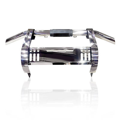 New Easy Car หน้ารถยนต์ สแตนเลส แบมเปอร์ด้านหน้า Bull Bar พร้อมไฟ Led สําหรับ toyota Hilux Vigo Revo Rocco Nissan NP300 Navara Isuzu Mitsubishi Volkswagen Ford F150 Raptor Ranger