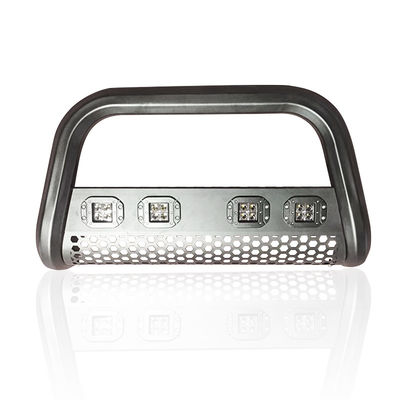 โรงงานจัดหารถกระบะเคลือบพลังงานเหล็กพร้อมแถบ LED Truck Bull Bar สำหรับ Volkswagen Amarok Pick Up
