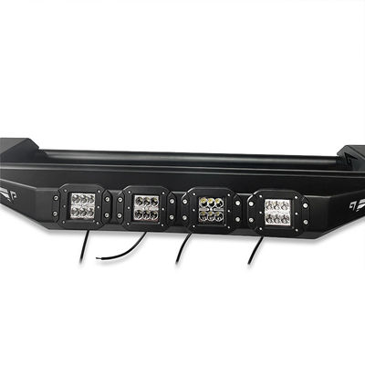 อุปกรณ์เสริมรถยนต์ โรลบาร์สปอร์ตเหล็กสีดำแบบออฟโรด พร้อมไฟ LED สำหรับ Ford Ranger Hilux Navara