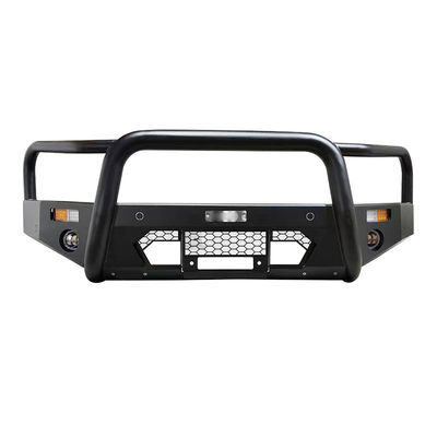 การเปลี่ยนตรงหน้า bumper ป้องกันการติดตั้งสําหรับ Toyota Prado Fj150 2018 2019 ตัวเลือกโลโก้ตามสั่ง