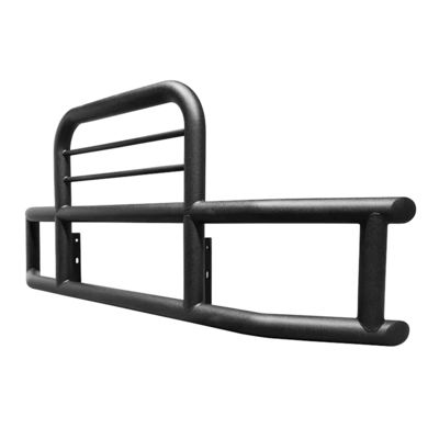 อะไหล่ตัวถังรถบรรทุกหนักเหล็กกล้าสีดำ กันชนหน้า Deer Guard สำหรับ Cascadia For Volvo Kenworth Peterbilt