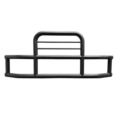 อะไหล่ตัวถังรถบรรทุกหนักเหล็กกล้าสีดำ กันชนหน้า Deer Guard สำหรับ Cascadia For Volvo Kenworth Peterbilt