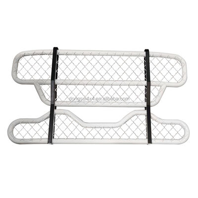 304 สแตนเลส หลอดกลม 2 ชั้น หน้ากันหน้างาน ป้องกันหญ้า ด้วยขนาดที่สามารถปรับแต่งได้ สําหรับรถบรรทุก Volvo