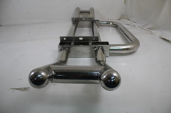 304 สแตนเลสรถบรรทุก Deer Guard 230 * 65 * 30cm ด้วยการติดตั้งง่ายสําหรับรถบรรทุกครึ่ง