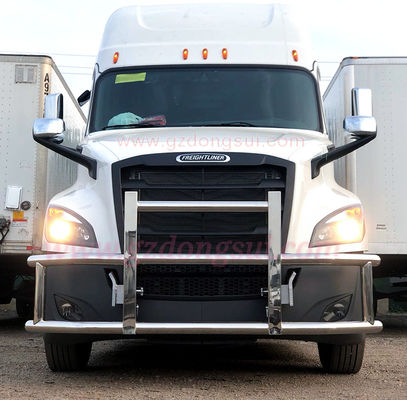ผู้ผลิต OEM ขายส่ง 304 S / S รถบรรทุก Deer Guard กันชนสำหรับ American Semi Big Truck Heavy Buty Body Parts