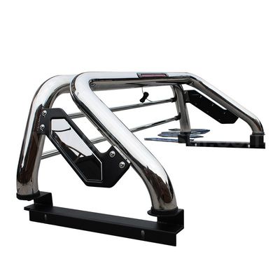 ผู้ผลิต OEM ขายส่ง 201 304 สแตนเลสโรลบาร์สำหรับ Mitsubishi Navara Dodge Ram 1500