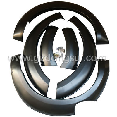 Black OEM Fender Flares, อุปกรณ์เสริมสำหรับรถบรรทุก Fares Flares สำหรับ Nissan Navara NP300