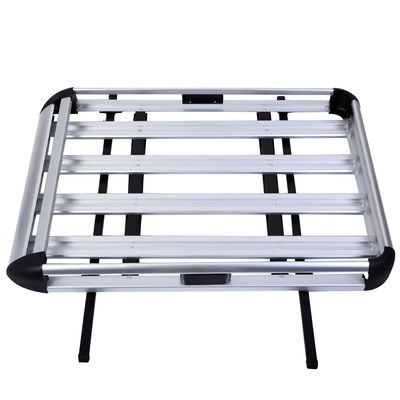 แร็คหลังคาอลูมิเนียมสำหรับรถยนต์ ขนาดมาตรฐานสากล