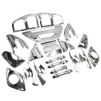 Eco Friendly Plastic Car Chrome Kit Sliver และสีดำสำหรับ Hilux Revo 2015+