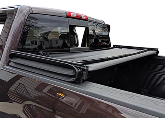 ผู้ผลิต OEM ขายส่งอุปกรณ์เสริมในรถยนต์ 4X4 Soft Tonneau ผ้าคลุมเตียงสำหรับ Ford Ranger F150 Tundra Tacoma