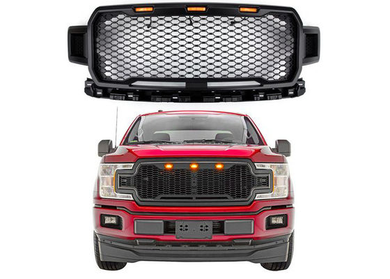 รถกระบะพลาสติก ABS 4x4 กระจังหน้า DO-GR-F150A พร้อมไฟ LED สำหรับฟอร์ด F150