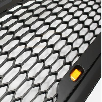 TRD Front Custom Made Grills Car, ABS Matt Black 4X4 Front Grill ขนาดมาตรฐาน