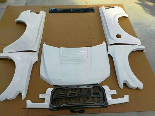 หลายสีกันชนหน้ายามชุดร่างกายไฟเบอร์กลาสสำหรับฟอร์ด F150 2015 - 2017