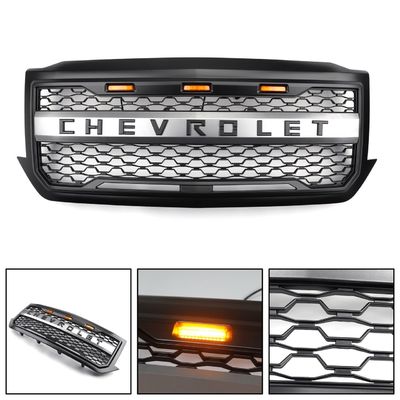 Chevrolet Silevrado Custom Grilles สำหรับรถบรรทุก 4X4 Front Grill Top Grade