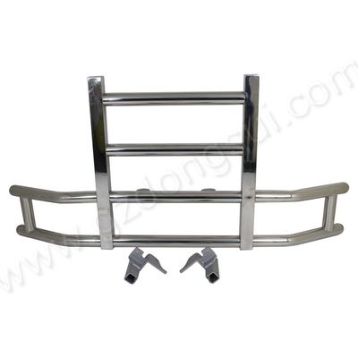 304 สแตนเลสสตีลกึ่งรถบรรทุก Deer Guard สำหรับ Freightliner Cascadia