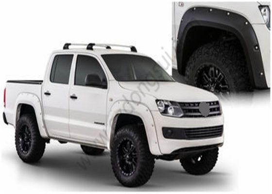 อุปกรณ์ตกแต่งรถยนต์บังโคลนรถบรรทุกพลาสติก ABS สำหรับโฟล์คสวาเกน Amarok