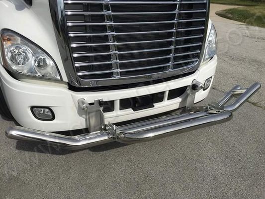 ODM Steel Brackets Semi Truck Deer Grille Bumper Guard สำหรับ Freightliner Cascadia