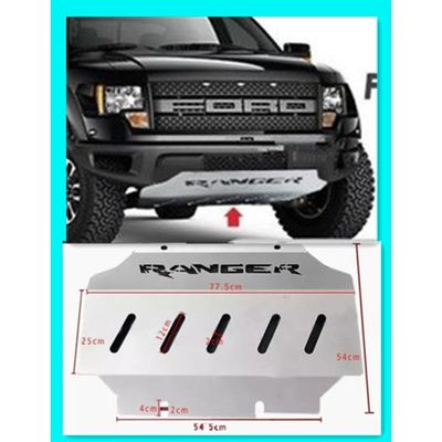 Mitsubishi Triton แผ่นกันกระแทก Ford Ranger T6 T7 วัสดุเหล็ก