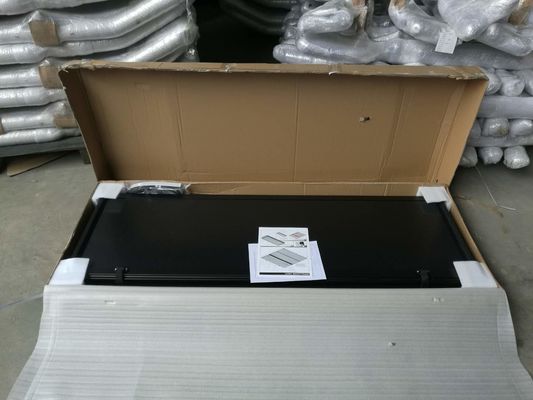 ผู้ผลิต OEM ขายส่งสีดำอลูมิเนียมฮาร์ดพับ Tonneau ปกสำหรับ D-MAX 2013 4 ประตู