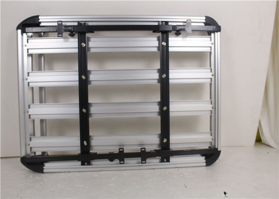 ผู้ผลิต OEM ขายส่งวัสดุอลูมิเนียมแร็คหลังคารถยนต์ 4X4 อุปกรณ์ตกแต่งรถยนต์สำหรับรถยนต์อเนกประสงค์