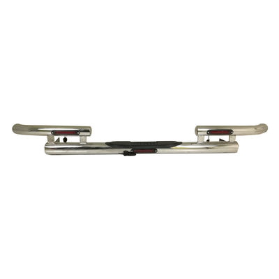 กันชนท้าย Toyota Hilux Revo FJ120 สแตนเลส พร้อมไฟ LED