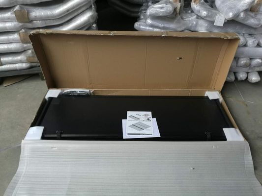 กระบะ 4 ประตู 4X4 Tonneau ที่พักครอบแผ่นอลูมิเนียมรังผึ้ง / วัสดุพีวีซี