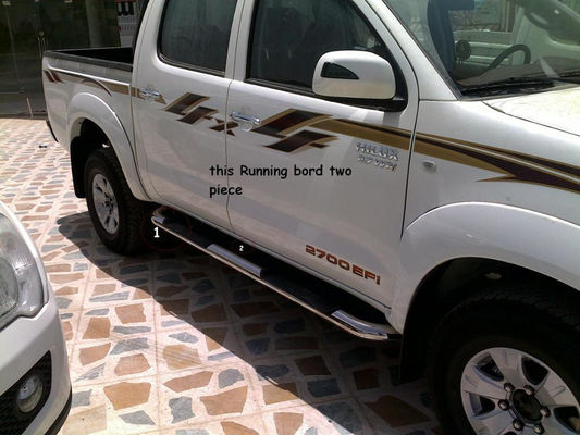 4X4 อุปกรณ์เสริมในรถยนต์บอร์ดวิ่งด้านข้างมีความแข็งแรงสูงสำหรับ Hilux Vigo