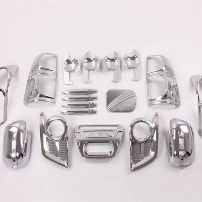 Toyota Hilux Vigo 2005+ 2012+ ชุดอุปกรณ์เสริมรถยนต์ Chrome Kit 4X4 0.02 CBM
