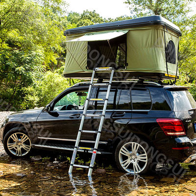ผู้ผลิต OEM ขายส่ง Universal Black ABS Hard Shell 4x4 Hard Rooftop เต็นท์หลังคาสำหรับ Suv NISSAN TOYOTA PRADO