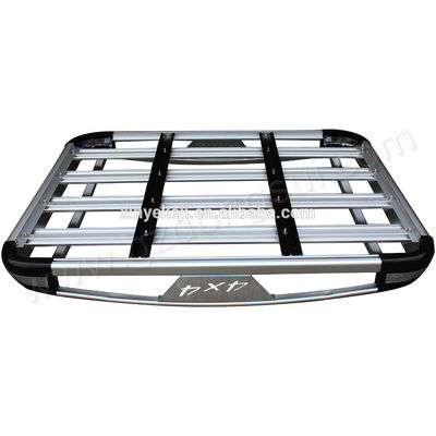 4x4 Pickup Accessaries ตะกร้าแร็คหลังคาอเนกประสงค์พร้อมไฟ