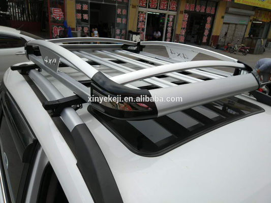 4x4 Pickup Accessaries ตะกร้าแร็คหลังคาอเนกประสงค์พร้อมไฟ