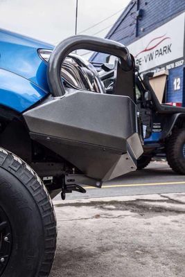 รถบรรทุกกันชนหน้าอัตโนมัติทดสอบ 100% Bull Bar สำหรับ Wrangler Jk