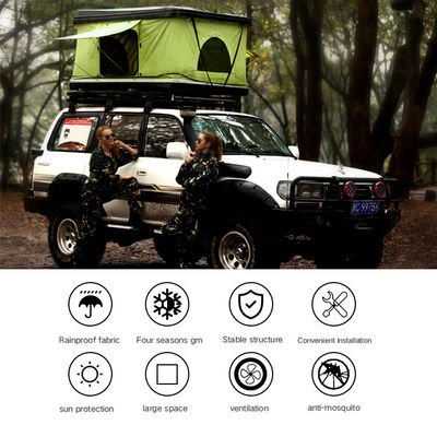Factory Outlet นอกแคมป์ปิ้ง Waterproof ABS Hard Shell รถ เต็นท์บนหลังคาสำหรับรถ SUV