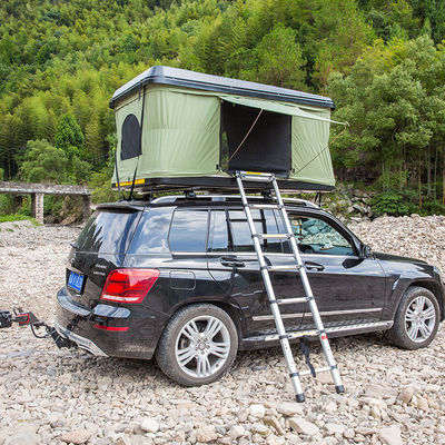 โรงงานซัพพลาย 2020 Outdoor Camper Camping สีดำพลาสติก ABS Hard Shell เต็นท์บนหลังคาสำหรับรถยนต์