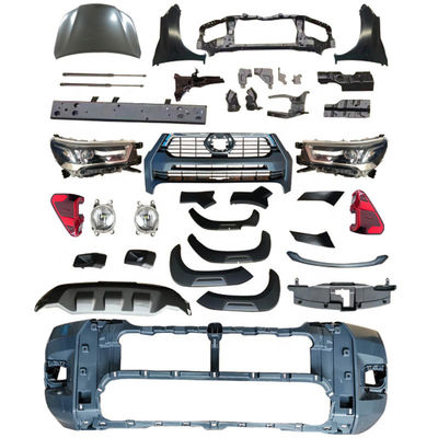 ผู้ผลิต OEM ขายส่งเพื่อขาย Toyota Hilux Rocco 2021 Facelift Bodykit กันชนหน้ากระจัง