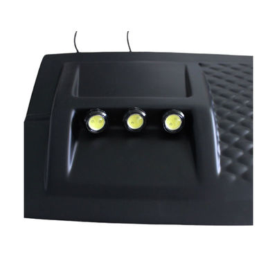 ครอบสปอยเลอร์หลังคาหน้า Hilux Revo SR5 2015 แบบ LED รมดำ