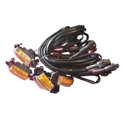 ครอบสปอยเลอร์หลังคาหน้า Hilux Revo SR5 2015 แบบ LED รมดำ