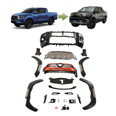 ผู้ผลิต OEM ขายส่ง กันชนหน้ารถสีดำ Rocco 2020 2021 Facelift Body Kit