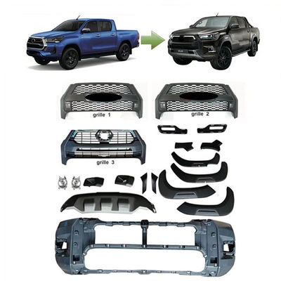 ผู้ผลิต OEM ขายส่ง กันชนหน้ารถสีดำ Rocco 2020 2021 Facelift Body Kit