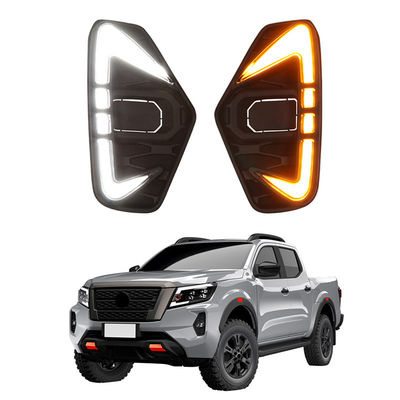 2021 ความสว่างสูง 12V LED Daytime Running Light ไฟตัดหมอกสำหรับ Nissan Navara Frontier Np300 2021