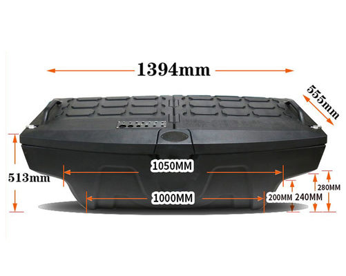 กันกระแทก Ford Ranger Pickup Bed Extender UV Protected PE Plastic