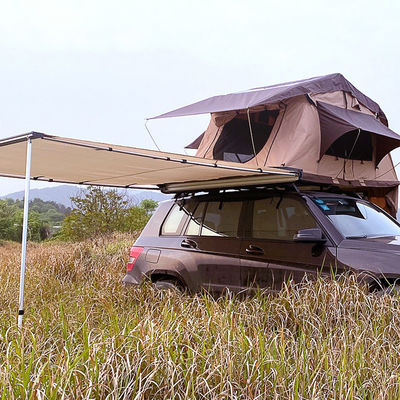 ผู้ผลิตขายส่ง 180 องศารถด้านข้างเต็นท์ 4x4 Sunshade Wing รถบนชั้นดาดฟ้า Camping เต็นท์สำหรับ Universal Car