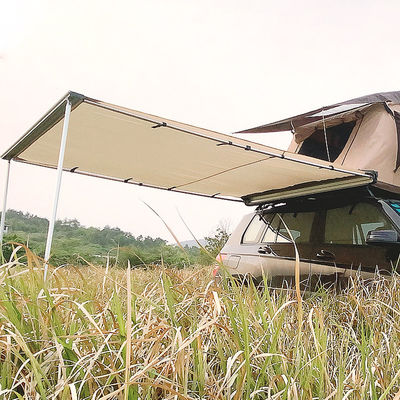 2X3m Retractable 280G ผ้าใบเต็นท์ด้านข้างรถ 400D Oxford SUV Offroad Car Side Awning