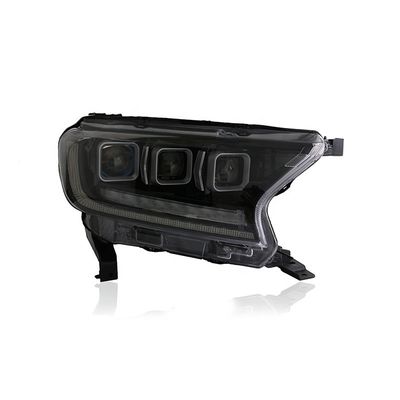 ไฟหน้า LED 3 เลนส์ Ford Ranger พร้อมสตรีมเมอร์ 0.13CBM Volume