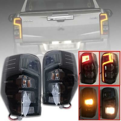 ไฟท้าย LED เต็ม ABS สำหรับ Mitsubishi Triton L200 2019 2020 2021