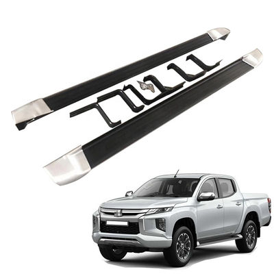 4x4 อะลูมินัมอัลลอย Pickup รถ Power Side Step Running Board สำหรับ Mitsubishi Triton L200 2019+