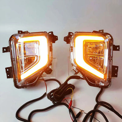 Mitsubishi Triton ไฟหน้าไฟท้าย 4x4 รถ Led Drl Fog Light Driving Lamp