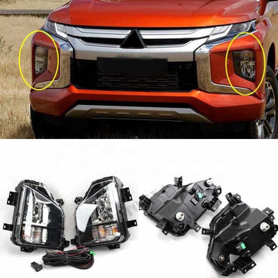 Mitsubishi Triton ไฟหน้าไฟท้าย 4x4 รถ Led Drl Fog Light Driving Lamp