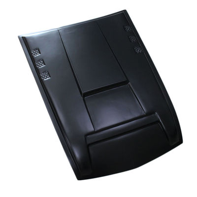 4x4 ABS Matte Black อุปกรณ์เสริมด้านหน้ากันชน Guard Hood Scoop เครื่องยนต์ Bonnet สำหรับ Mitsubishi Trition L200 2014 +